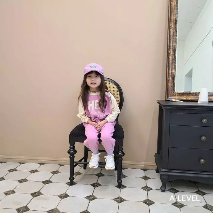 A Level - Korean Children Fashion - #kidsshorts - Hey Top Bottom Set - 8