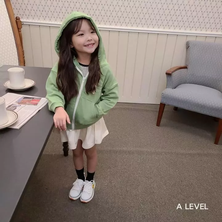 A Level - Korean Children Fashion - #kidsshorts - Love My Self Hoody Zip-up - 6
