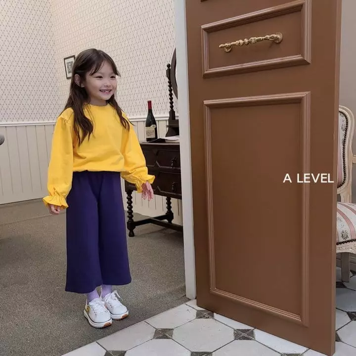 A Level - Korean Children Fashion - #fashionkids - Slit Wide Pants - 4