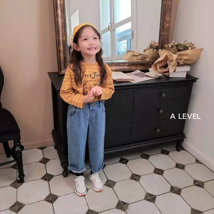 A Level - Korean Children Fashion - #kidsshorts - Little Jack Tee - 12