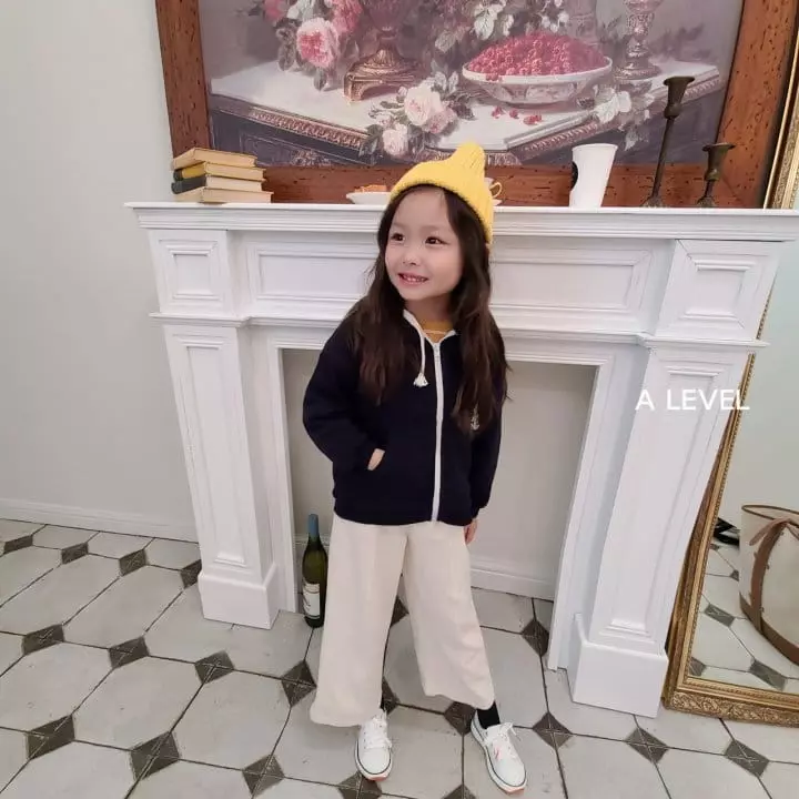A Level - Korean Children Fashion - #kidzfashiontrend - Slit Wide Pants - 6