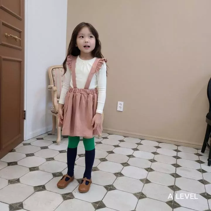 A Level - Korean Children Fashion - #littlefashionista - Petit Shirring Tee