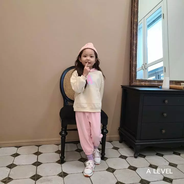 A Level - Korean Children Fashion - #magicofchildhood - A Hoody Top Bottom Set