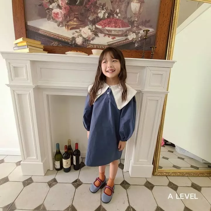A Level - Korean Children Fashion - #magicofchildhood - Big Collar One-piece - 11