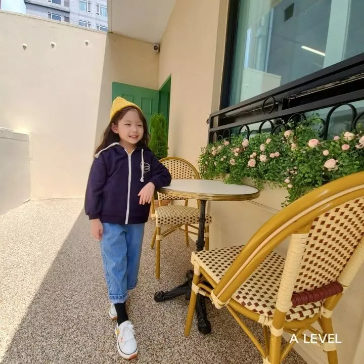 A Level - Korean Children Fashion - #minifashionista - Love My Self Hoody Zip-up - 12
