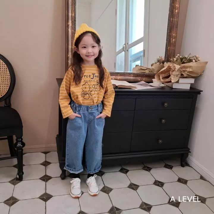 A Level - Korean Children Fashion - #minifashionista - A Level Jeans - 11