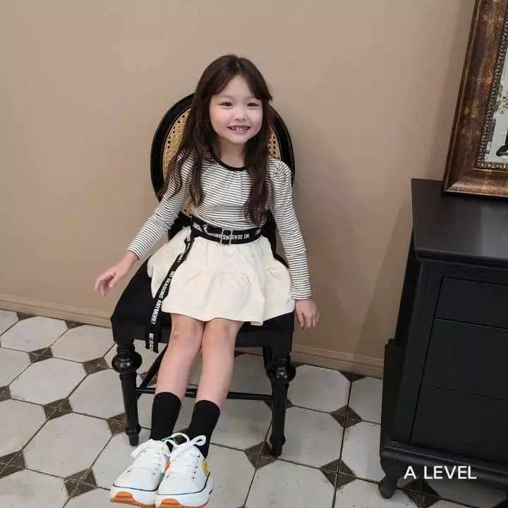 A Level - Korean Children Fashion - #minifashionista - Petit Shirring Tee - 3
