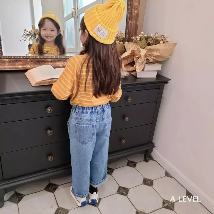 A Level - Korean Children Fashion - #prettylittlegirls - A Level Jeans - 12