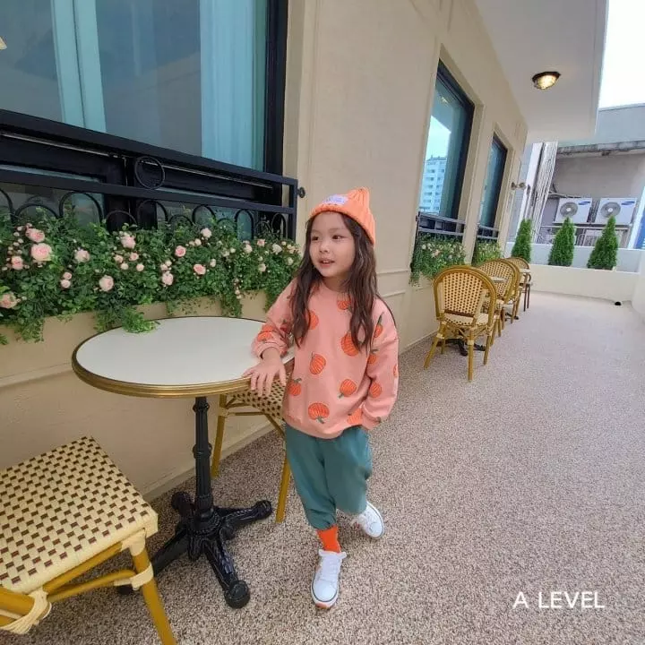 A Level - Korean Children Fashion - #stylishchildhood - Pumpkin Top Bottom Set - 8