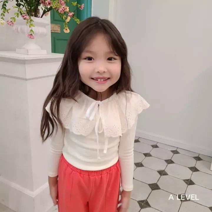 A Level - Korean Children Fashion - #toddlerclothing - Lace Cape - 8