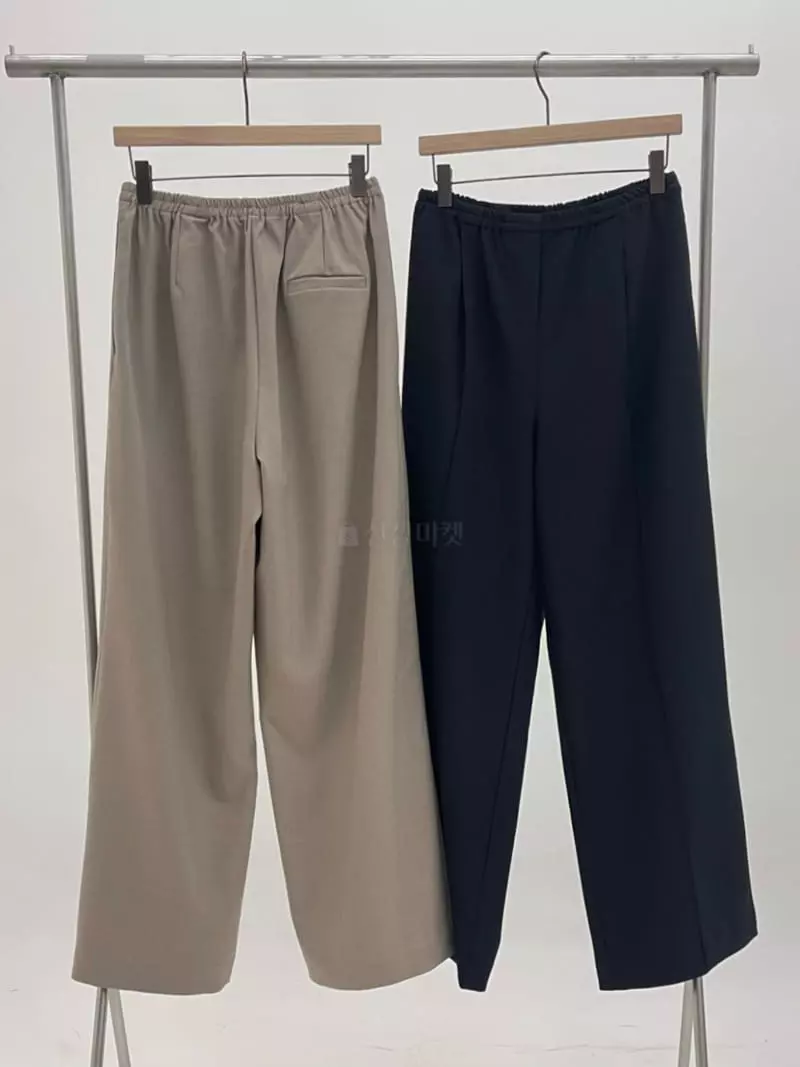 A Point - Korean Women Fashion - #womensfashion - Pie Banding Pants - 4