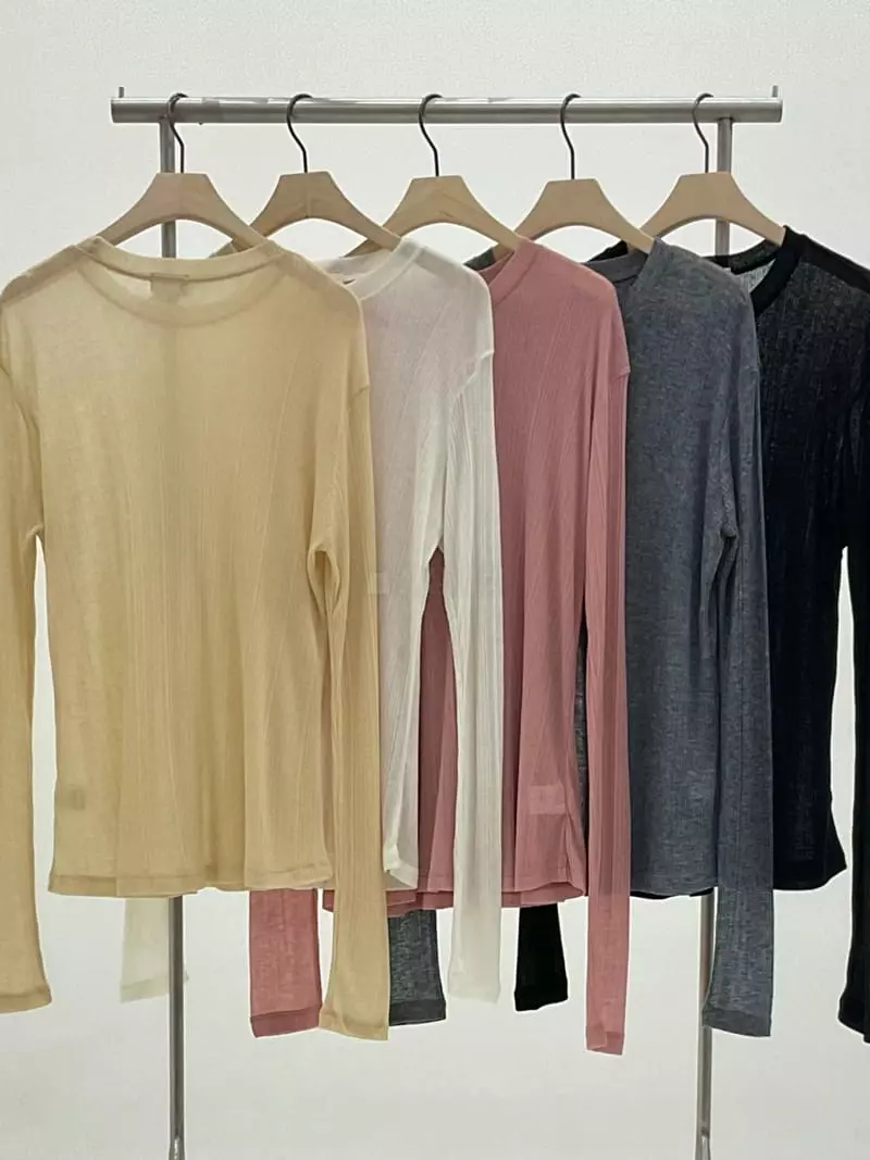 A Point - Korean Women Fashion - #momslook - Tabi Tee - 6