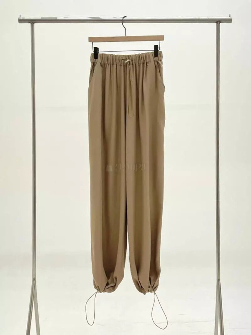 A Point - Korean Women Fashion - #momslook - String Pants - 2