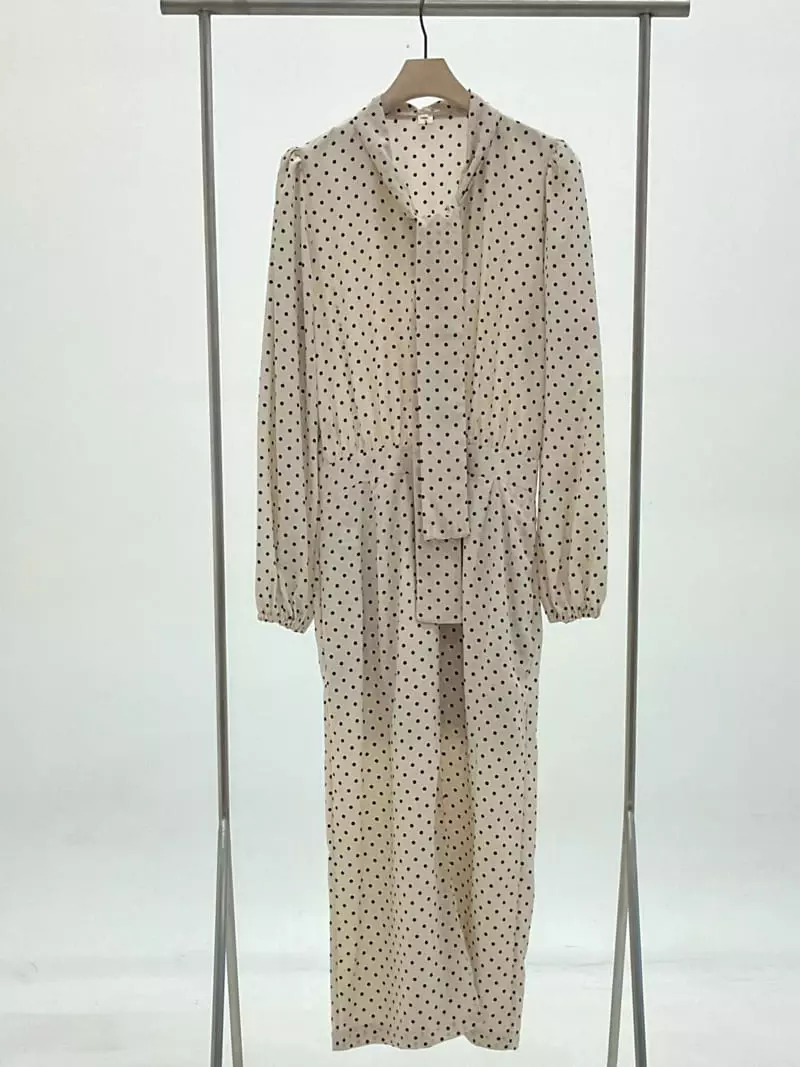 A Point - Korean Women Fashion - #momslook - Dot One-piece - 2