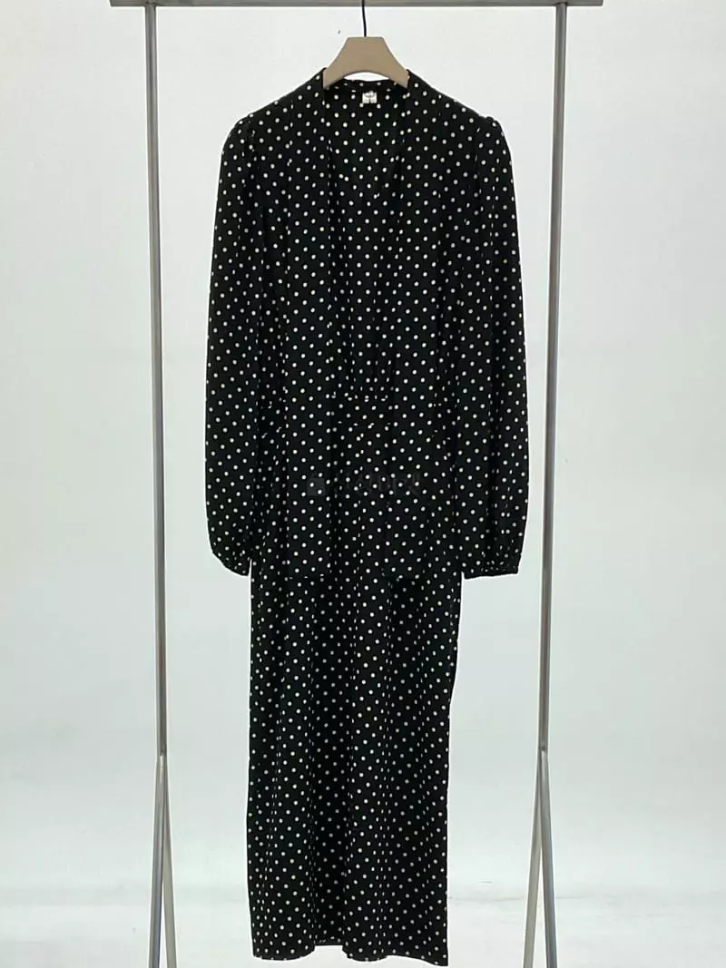 A Point - Korean Women Fashion - #womensfashion - Dot One-piece - 4