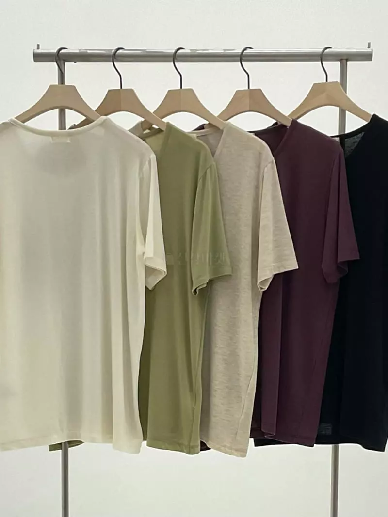 A Point - Korean Women Fashion - #womensfashion - Farrel Round Tee - 6