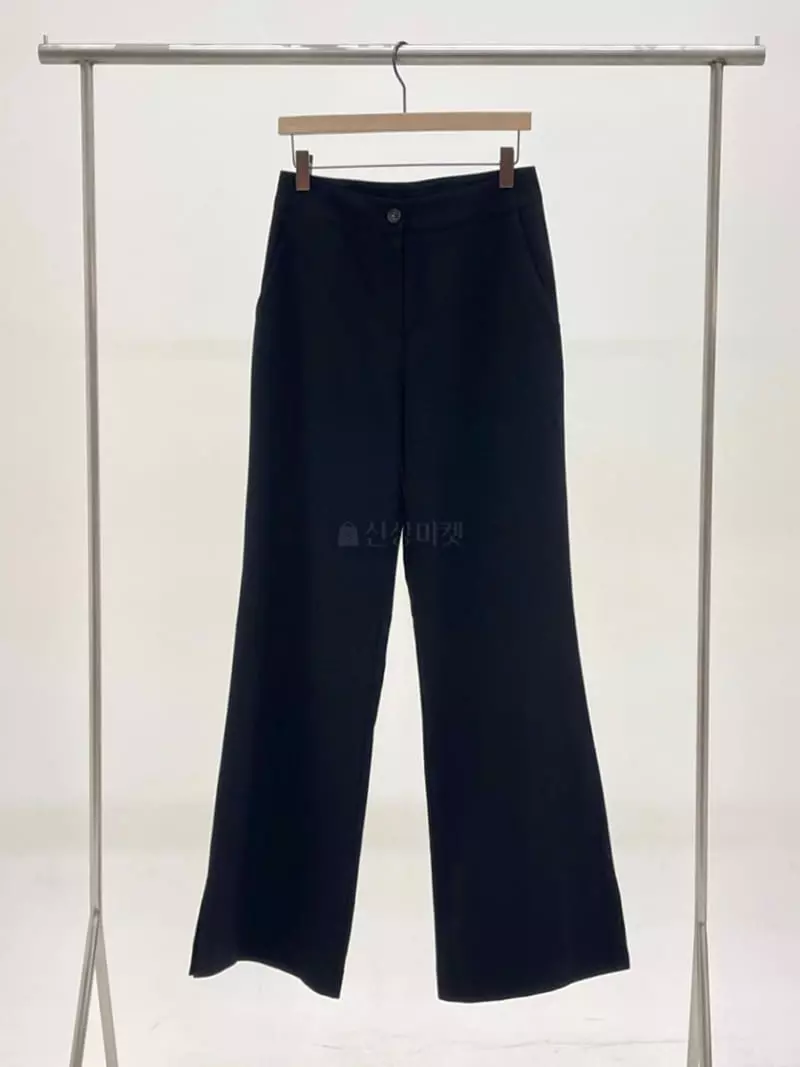 A Point - Korean Women Fashion - #womensfashion - Slit Pants - 2