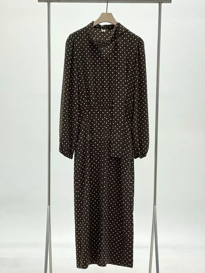 A Point - Korean Women Fashion - #womensfashion - Dot One-piece - 3