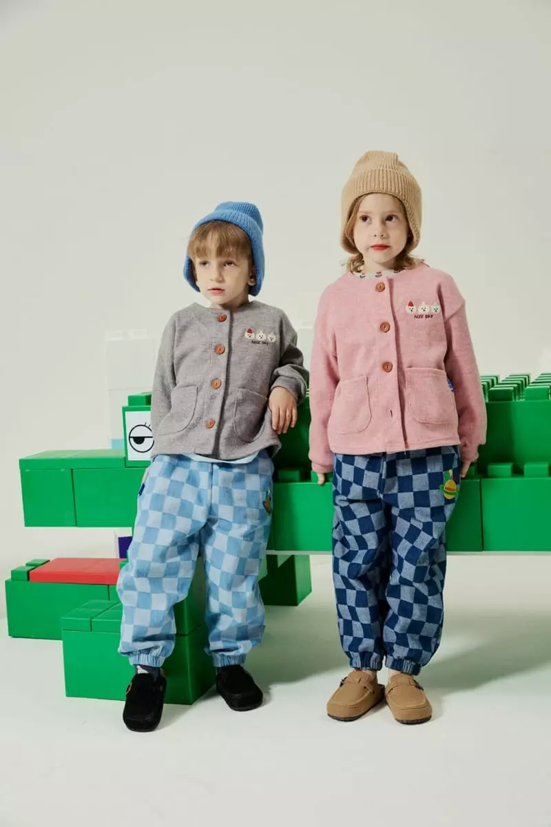 Aeeeday - Korean Children Fashion - #childofig - Check Jeans - 8