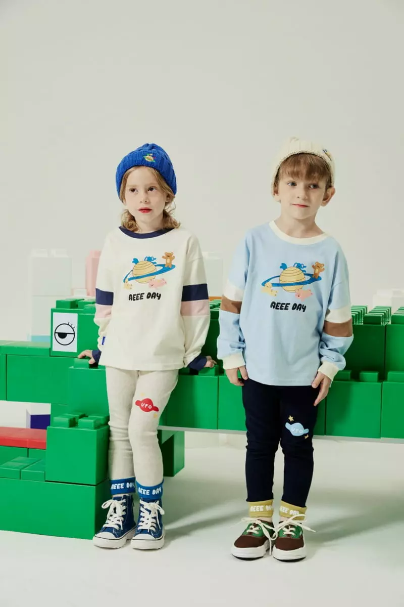 Aeeeday - Korean Children Fashion - #childofig - UFO Leggings - 6