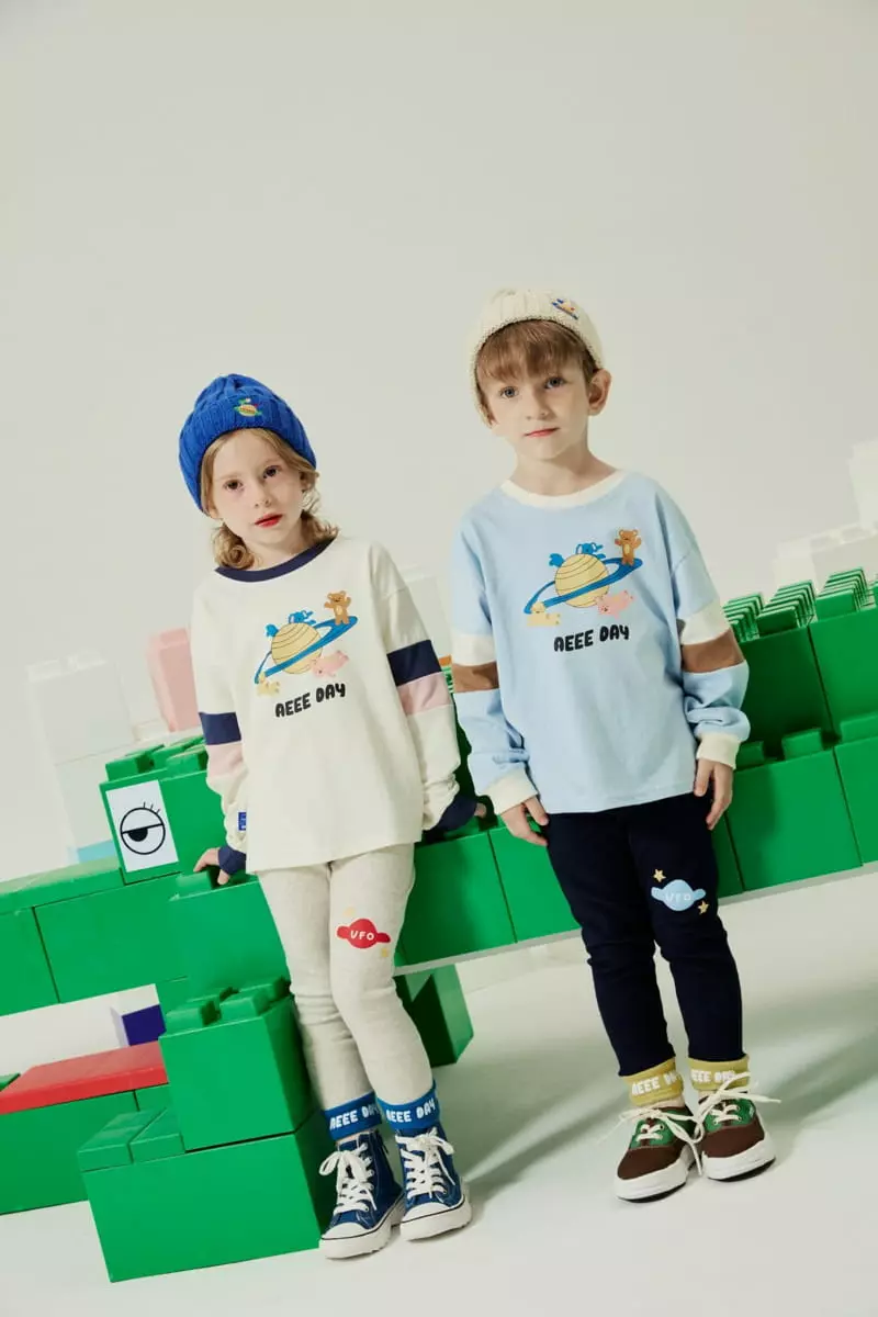 Aeeeday - Korean Children Fashion - #discoveringself - UFO Leggings - 9