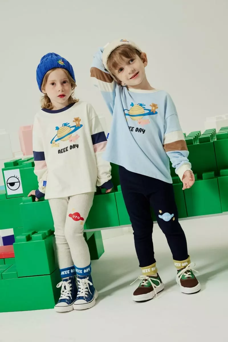 Aeeeday - Korean Children Fashion - #fashionkids - UFO Leggings - 10