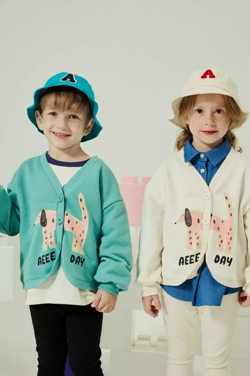 Aeeeday - Korean Children Fashion - #fashionkids - Puppy Cardigan