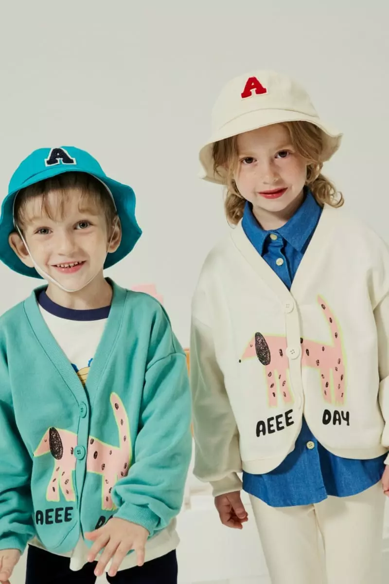 Aeeeday - Korean Children Fashion - #kidsstore - Puppy Cardigan - 3
