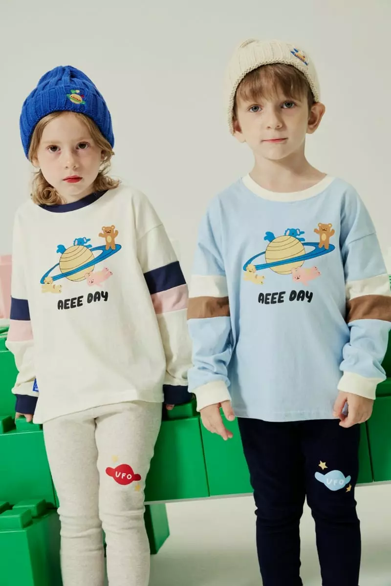 Aeeeday - Korean Children Fashion - #kidsstore - Planet Tee