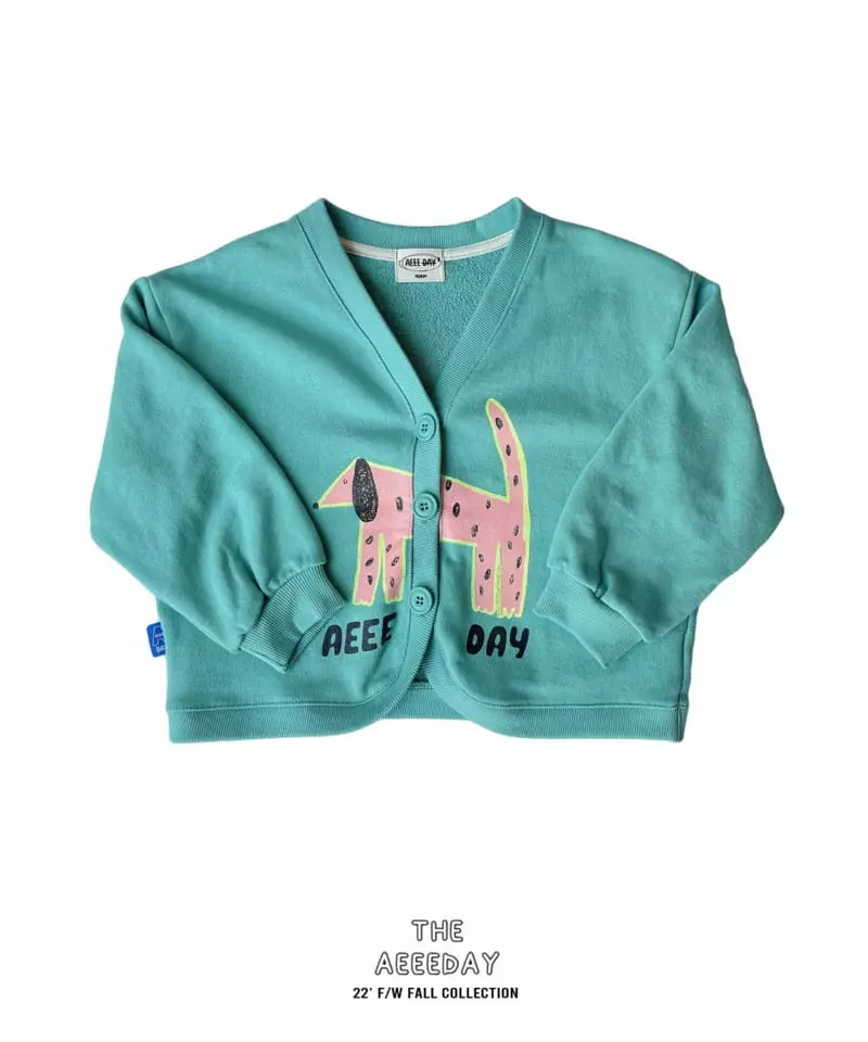 Aeeeday - Korean Children Fashion - #minifashionista - Puppy Cardigan - 8