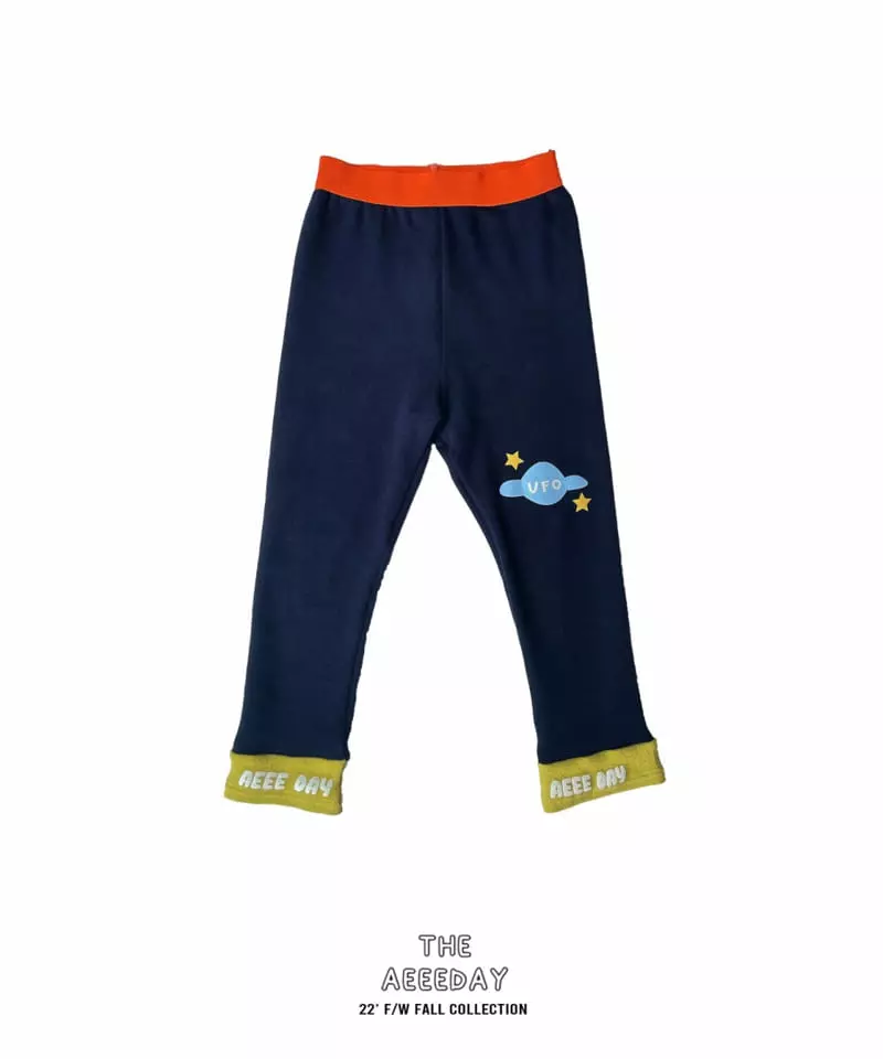 Aeeeday - Korean Children Fashion - #prettylittlegirls - UFO Leggings - 2