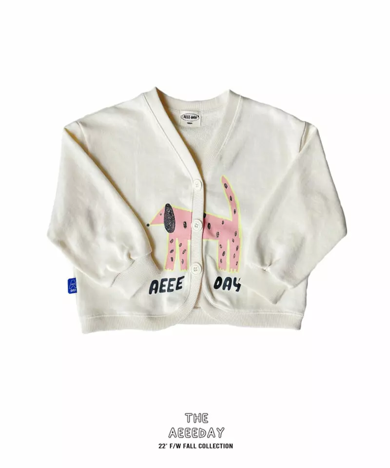 Aeeeday - Korean Children Fashion - #prettylittlegirls - Puppy Cardigan - 9