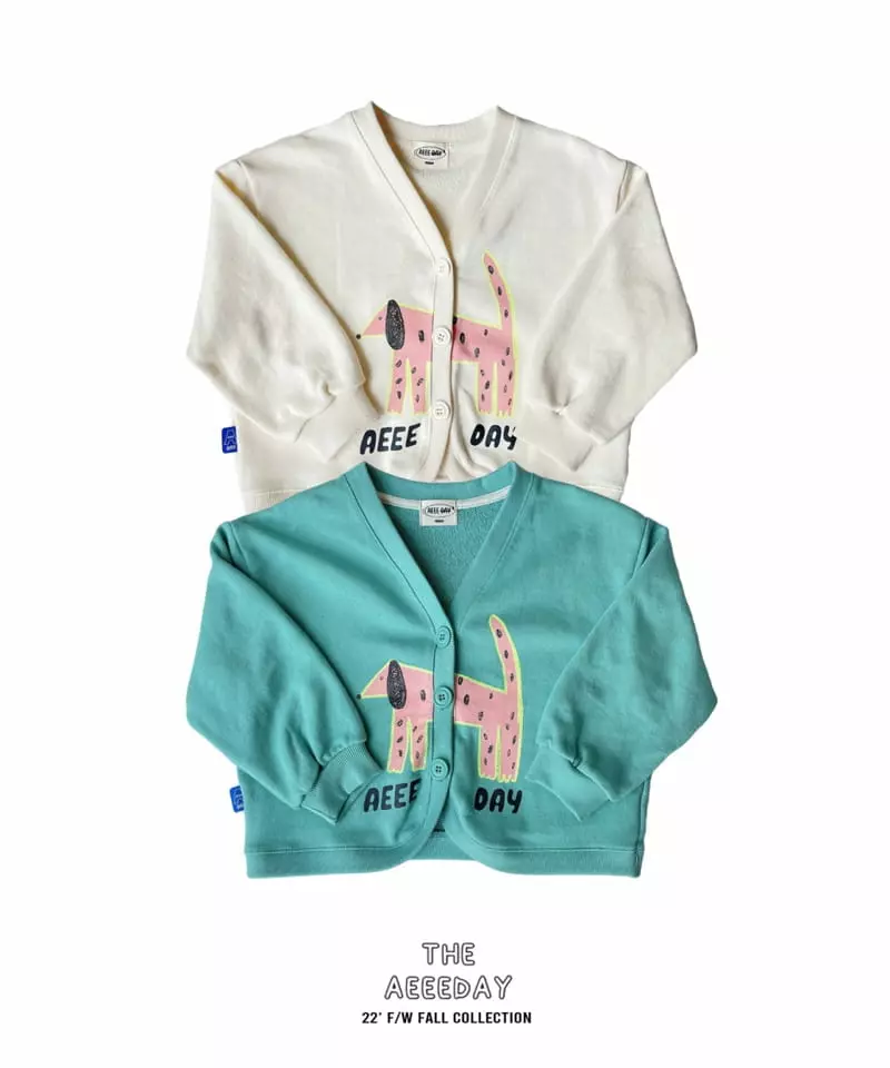 Aeeeday - Korean Children Fashion - #todddlerfashion - Puppy Cardigan - 10