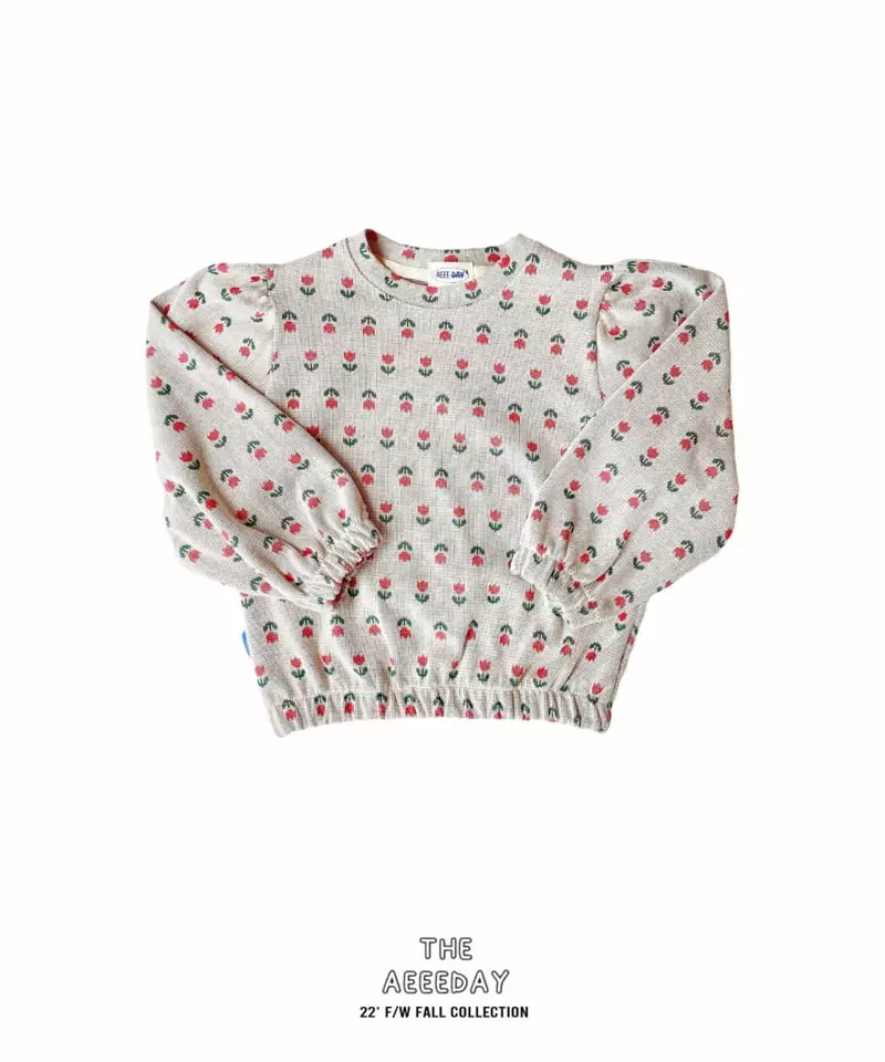 Aeeeday - Korean Children Fashion - #todddlerfashion - Tulip Sweatshirt - 7