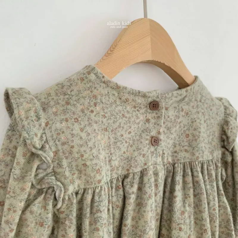 Aladin - Korean Children Fashion - #childrensboutique - Wing Flower Blouse - 7