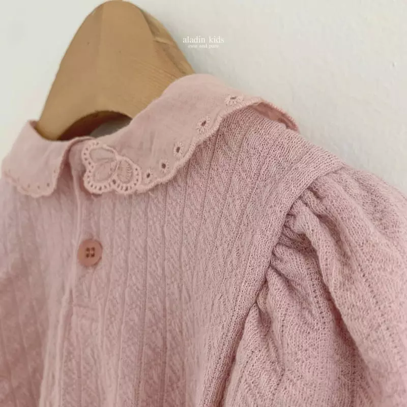 Aladin - Korean Children Fashion - #designkidswear - Lace Collar Blouse - 6