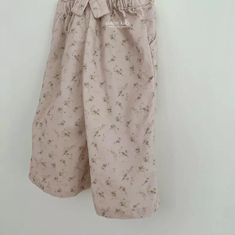 Aladin - Korean Children Fashion - #discoveringself - Flower Frill Overalls - 6