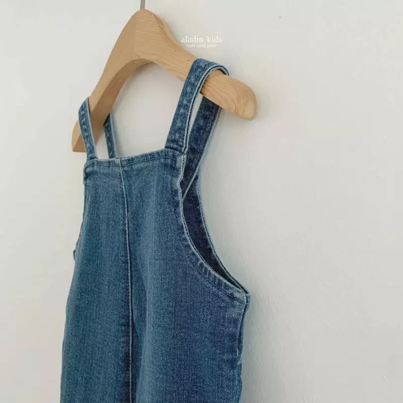 Aladin - Korean Children Fashion - #discoveringself - Us Denim Overalls - 4