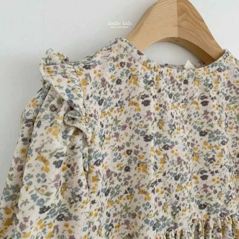 Aladin - Korean Children Fashion - #kidsstore - Blooming One-piece - 3