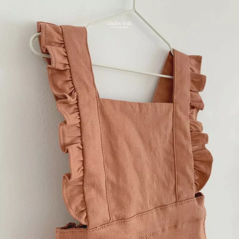 Aladin - Korean Children Fashion - #kidsstore - Wing Bootscut Overalls