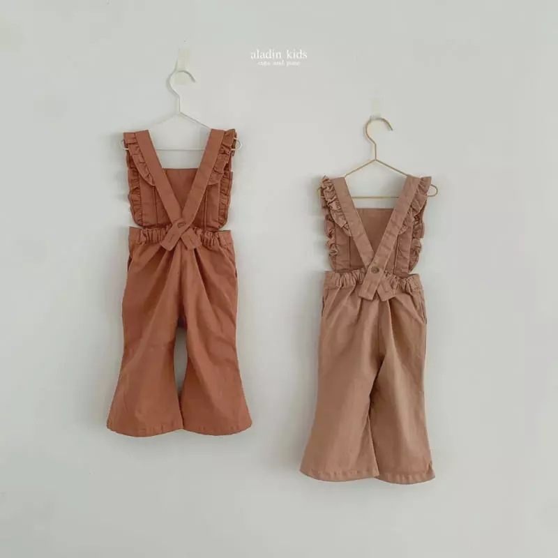 Aladin - Korean Children Fashion - #Kfashion4kids - Wing Bootscut Overalls - 4