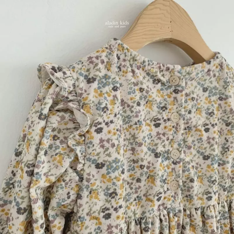 Aladin - Korean Children Fashion - #magicofchildhood - Blooming One-piece - 7