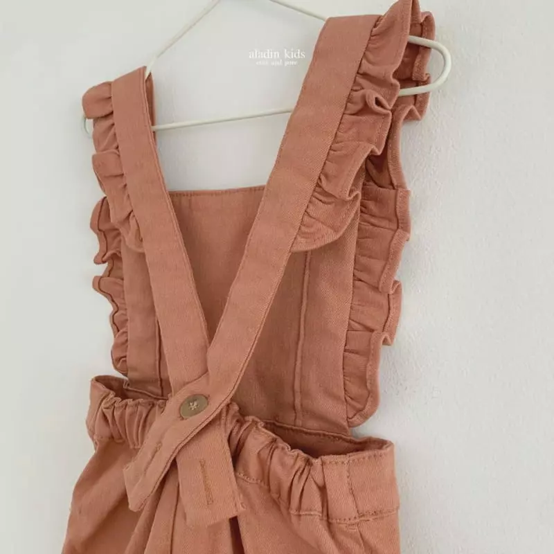 Aladin - Korean Children Fashion - #magicofchildhood - Wing Bootscut Overalls - 5