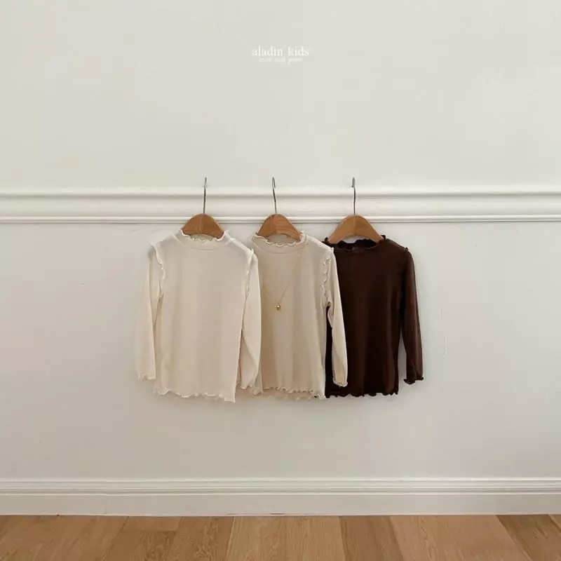 Aladin - Korean Children Fashion - #magicofchildhood - Nalnal Turtleneck Tee