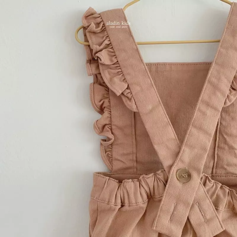 Aladin - Korean Children Fashion - #minifashionista - Wing Bootscut Overalls - 6