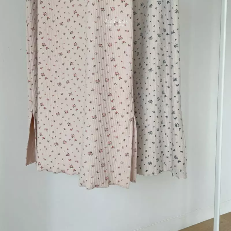 Aladin - Korean Women Fashion - #womensfashion - Mom Fall Flover Skirt - 4