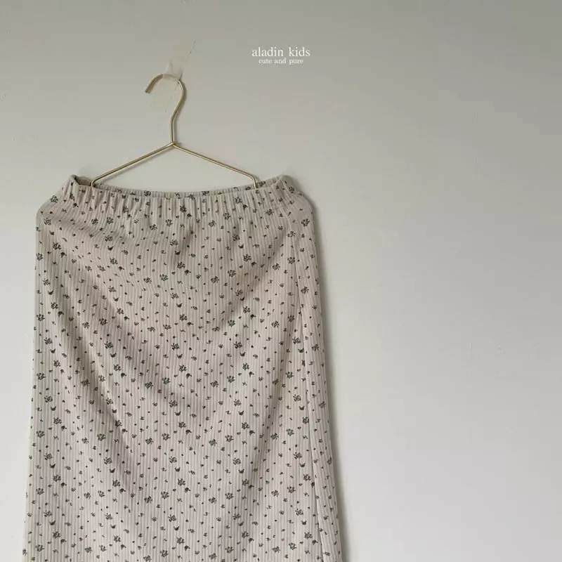 Aladin - Korean Women Fashion - #womensfashion - Mom Fall Flover Skirt - 5