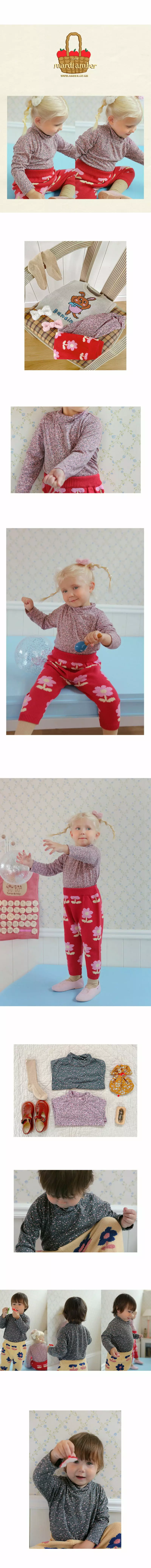 Amber - Korean Children Fashion - #Kfashion4kids - Rose Tee - 2