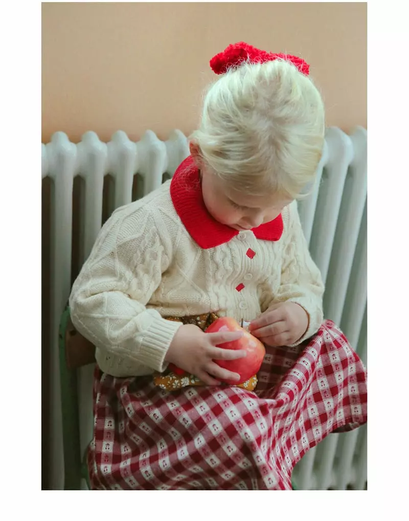 Amber - Korean Children Fashion - #littlefashionista - Clu Knit Cardigan