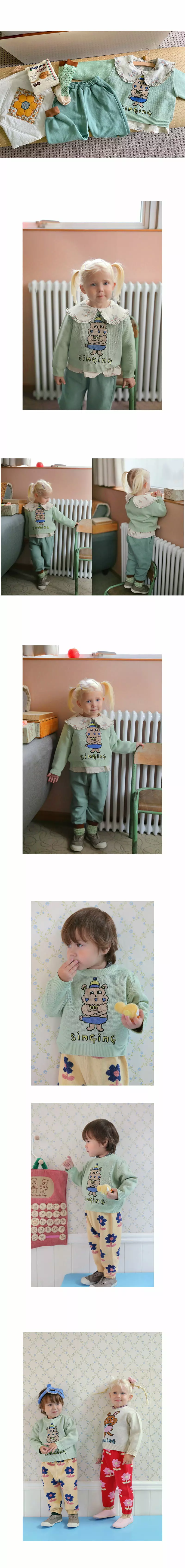 Amber - Korean Children Fashion - #magicofchildhood - Lolly Knit Pullover - 3